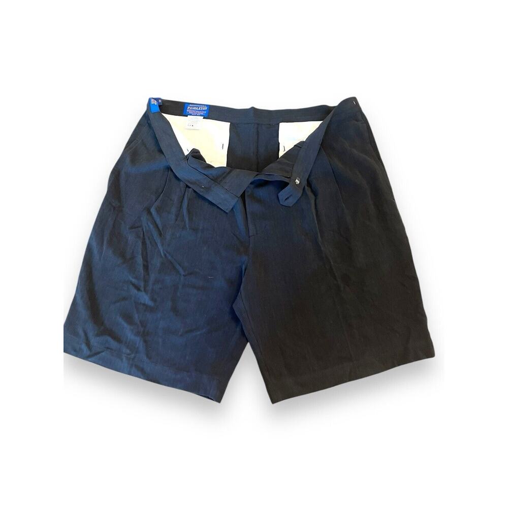 Pendelton 100% Silk Men's Size 40 Navy Blue Casual flat front shorts